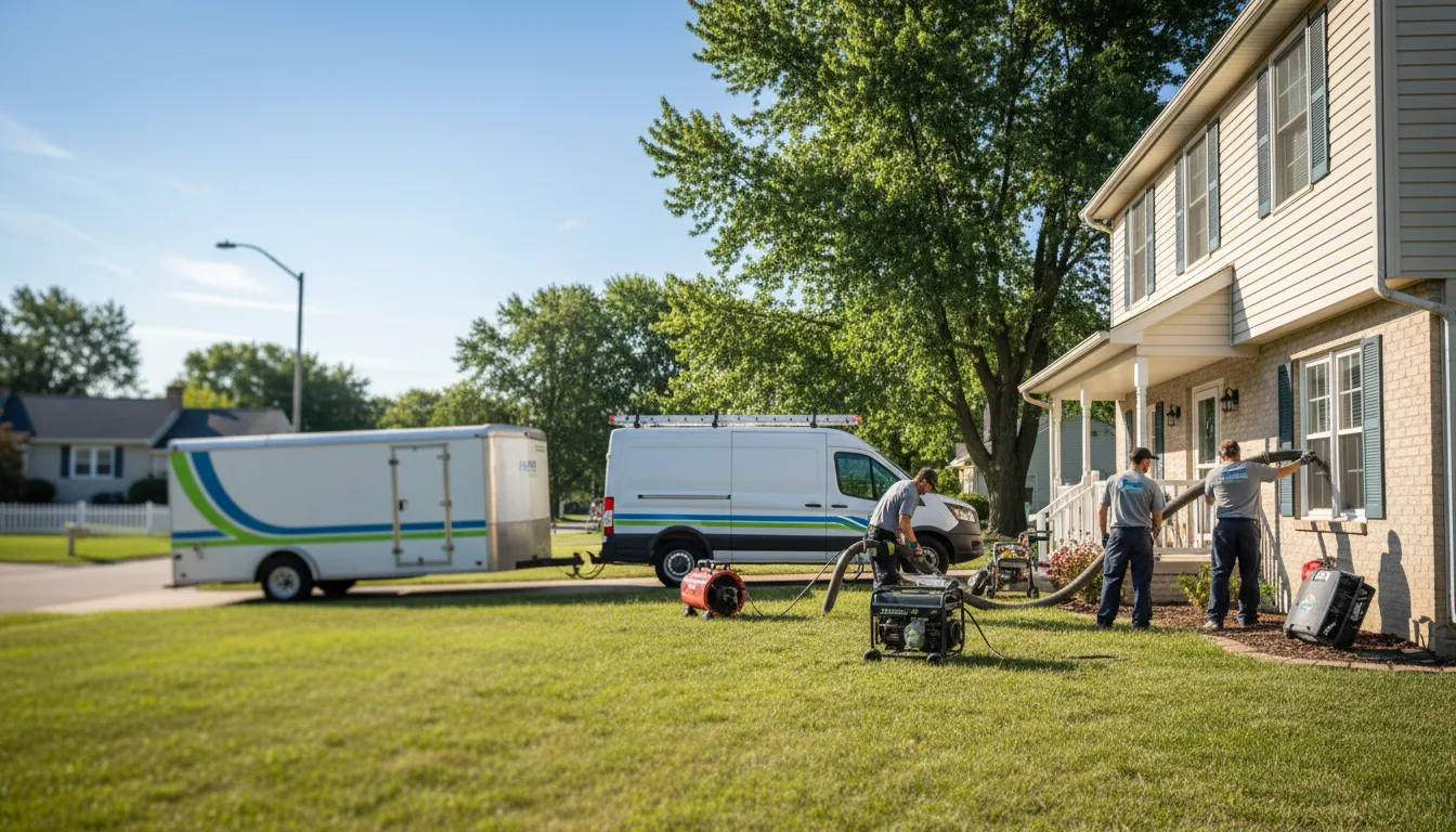 Flooded Basement Restoration And Cleanup With Repair in Eyota, MN near me